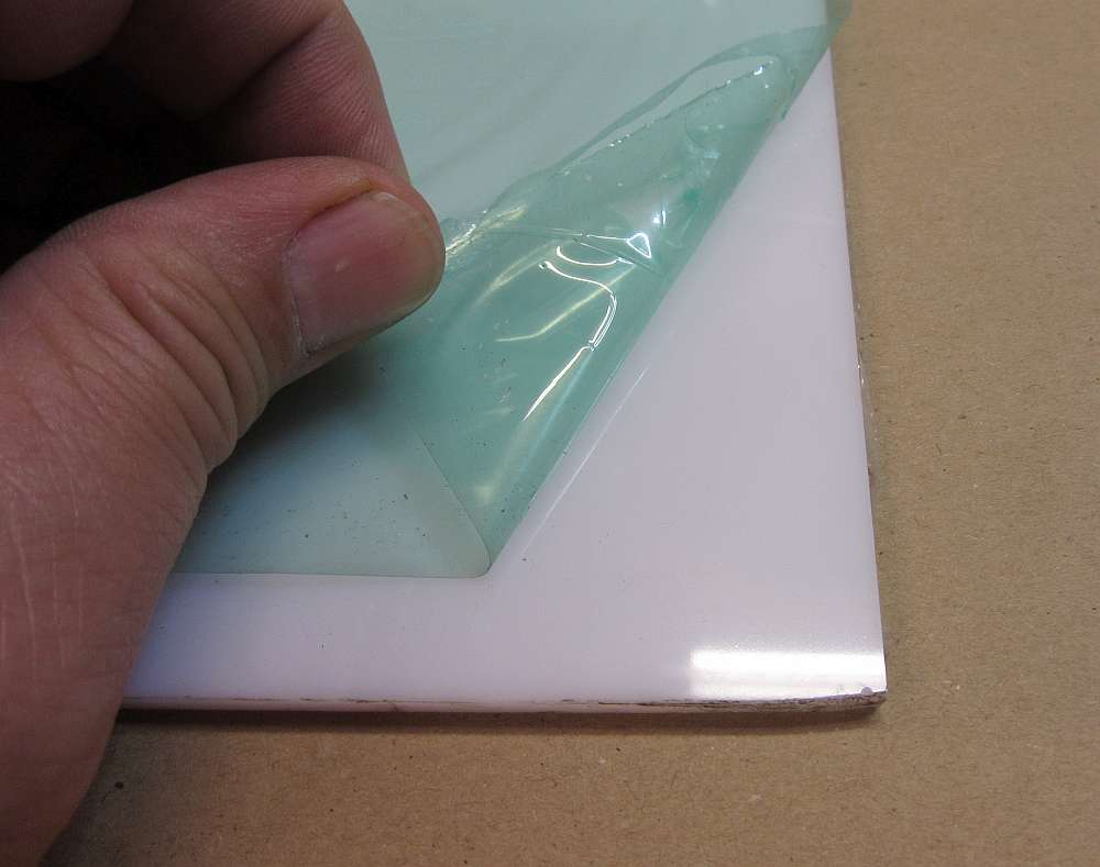 Acryl XT-Platte 4mm Zuschnitt 768 x 559mm WO 026 Opal weiß Kunststoffglas Acrylglas
