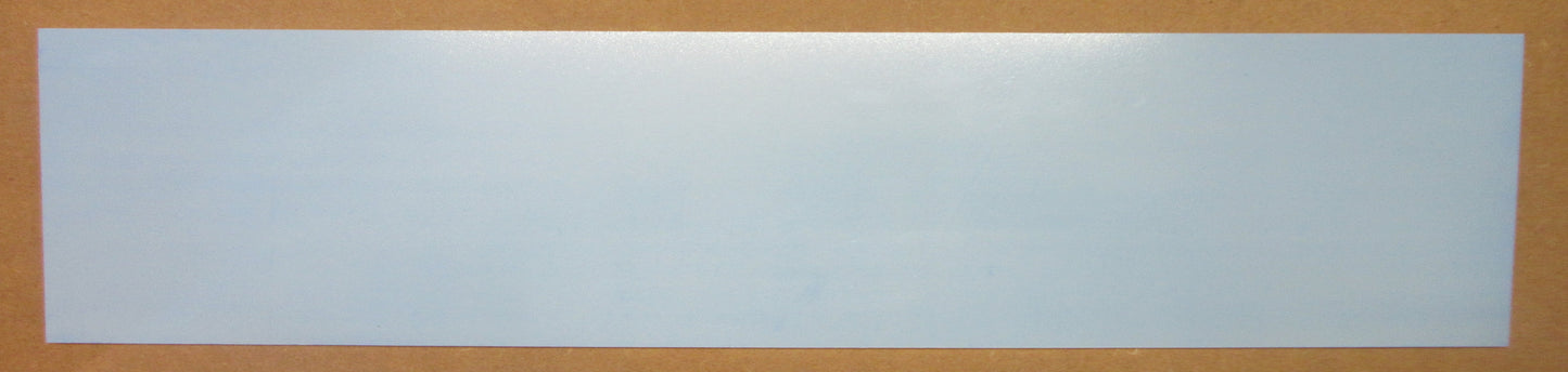 PVC Hartschaumplatte 6mm Zuschnitt weiß 463 x 120mm Kunststoff Platte