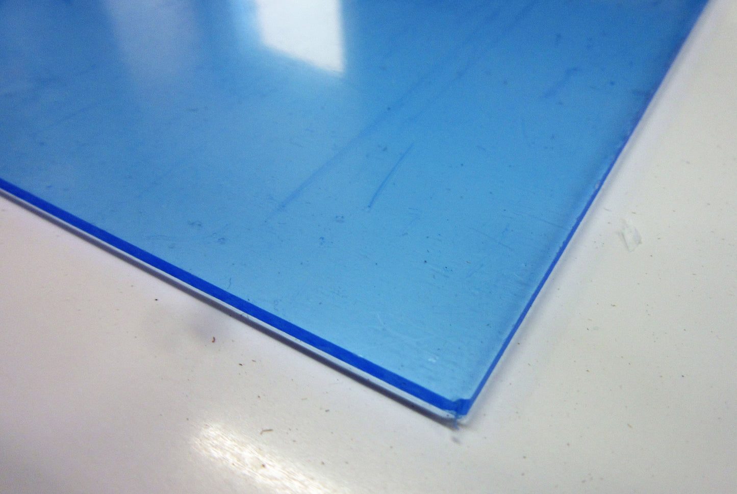 Acryl XT-Platte 2mm Zuschnitt 1200 x 155mm Kunststoffglas Transparent Acrylglas