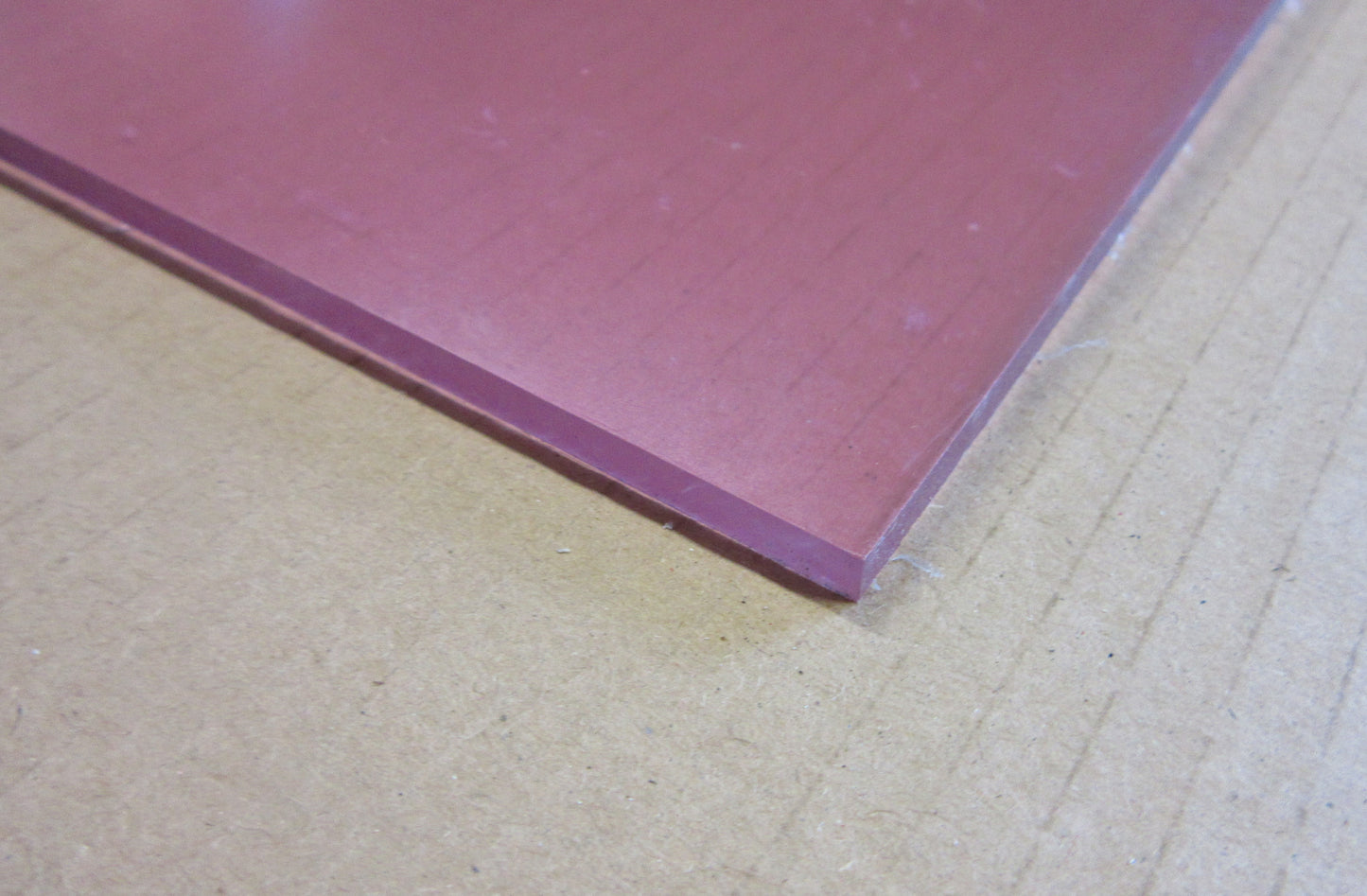 POLYCASA® SAN UVP Platte 5mm Zuschnitt 509 x 500mm Kunststoffglas UV beschichtet