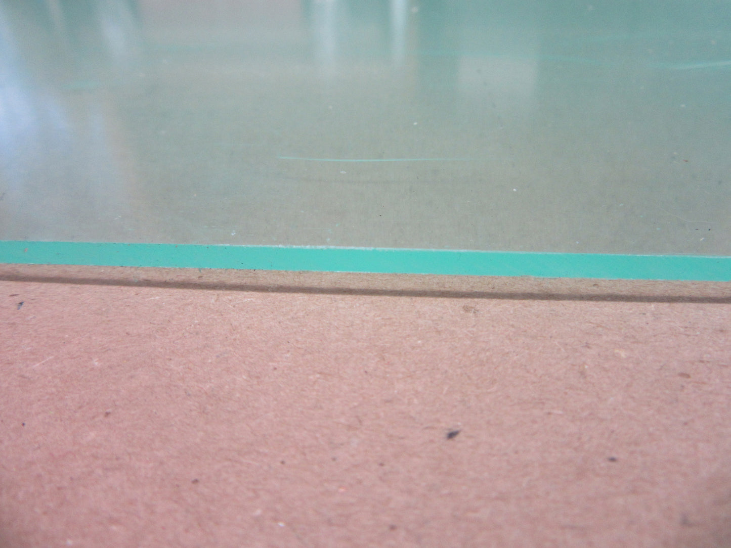 Acryl XT Platte 3mm Zuschnitt 875 x 205mm Kunststoffglas Transparent, Acrylglas