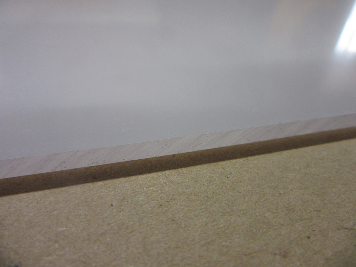 PET-G SIMOLUX Platte 3mm Zuschnitt 679 x 163mm Kunststoffglas transparent