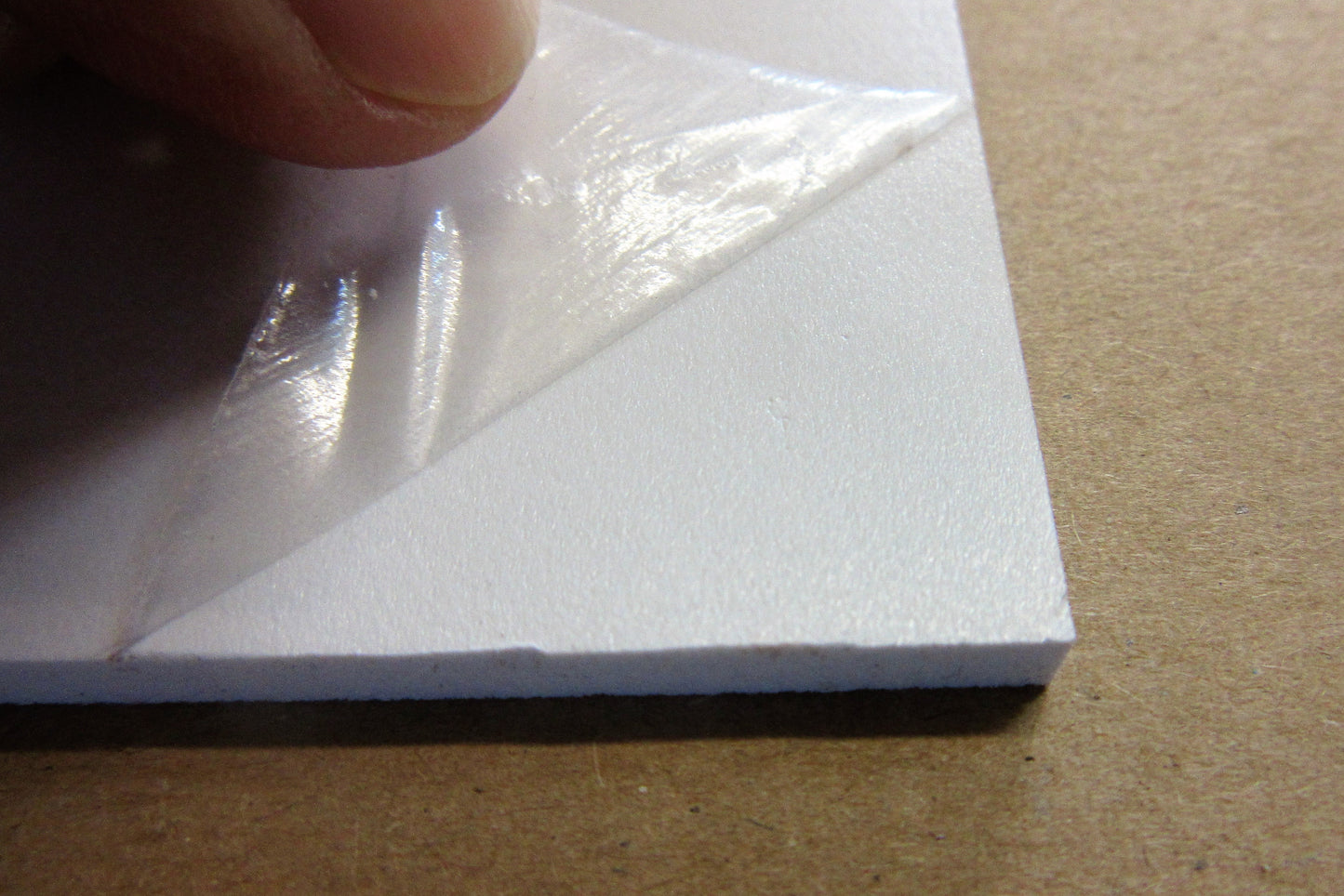 PVC Hartschaumplatte 4mm Zuschnitt weiß 794 x 670mm - KömaPrint® Kunststoffplatte