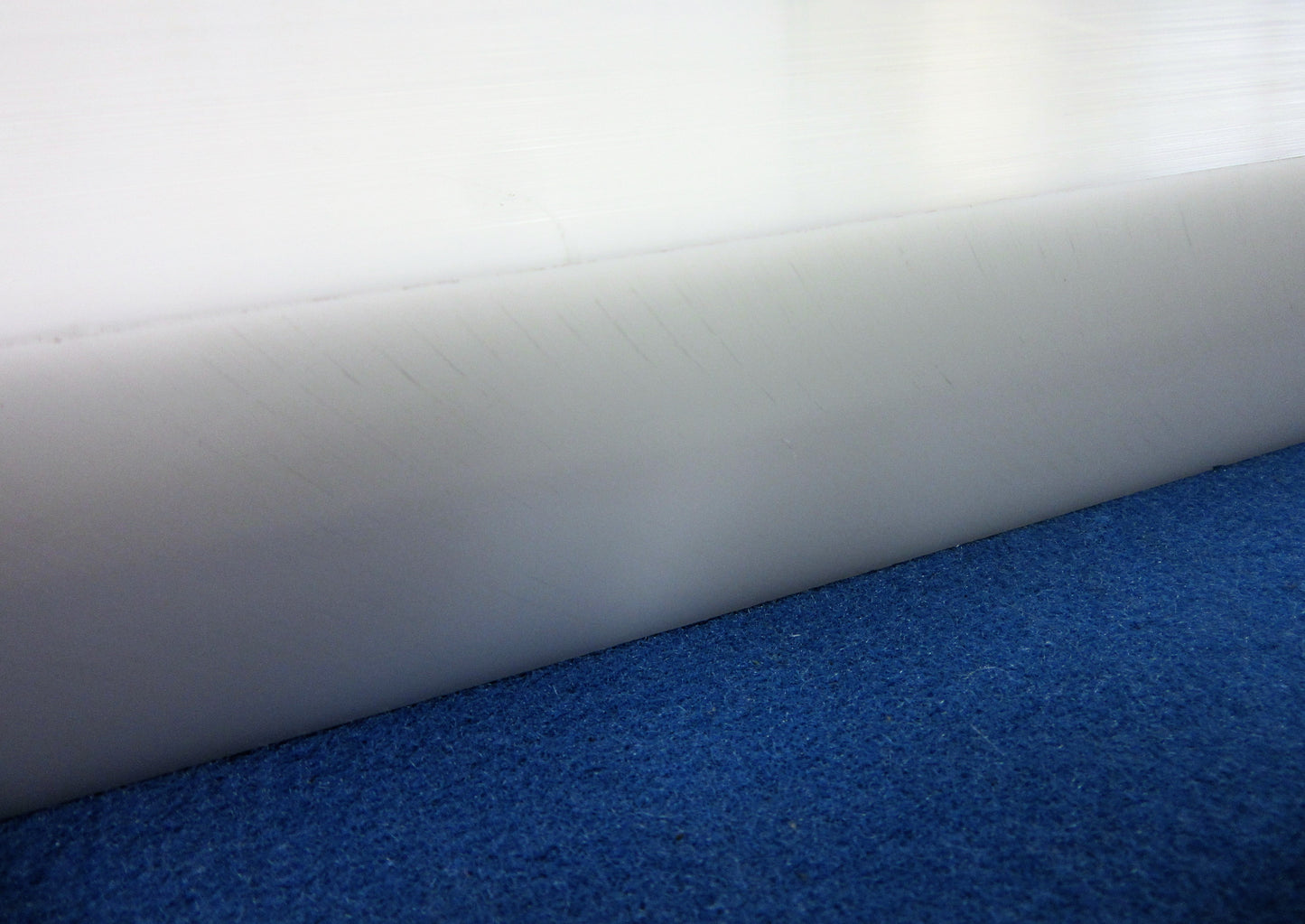 POM-C-Platte 40mm Natur Zuschnitt 647 x 504mm Vollmaterial Techn. Kunststoff