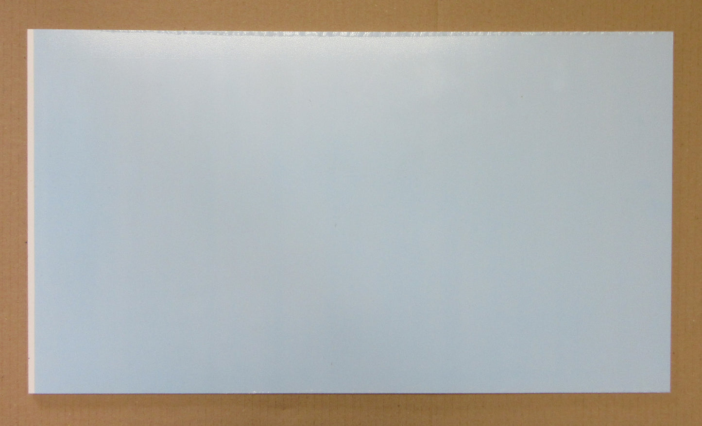 PVC Hartschaumplatte 6mm Zuschnitt weiß 530 x 300 mm - Excel Kunststoff Platte