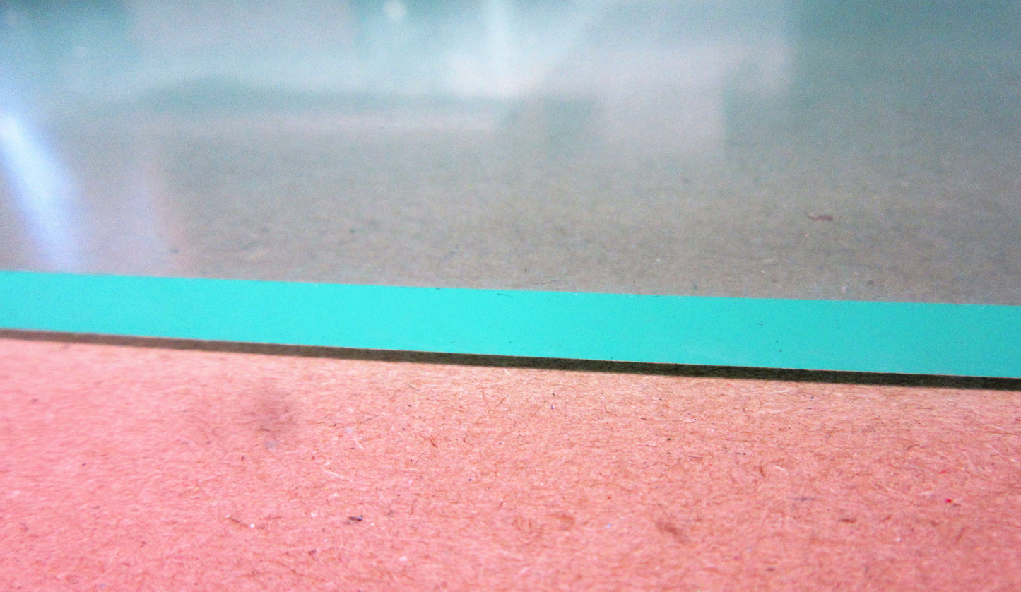 Acryl XT Platte 5mm Zuschnitt 1270 x 165mm Kunststoffglas Acrylglas transparent