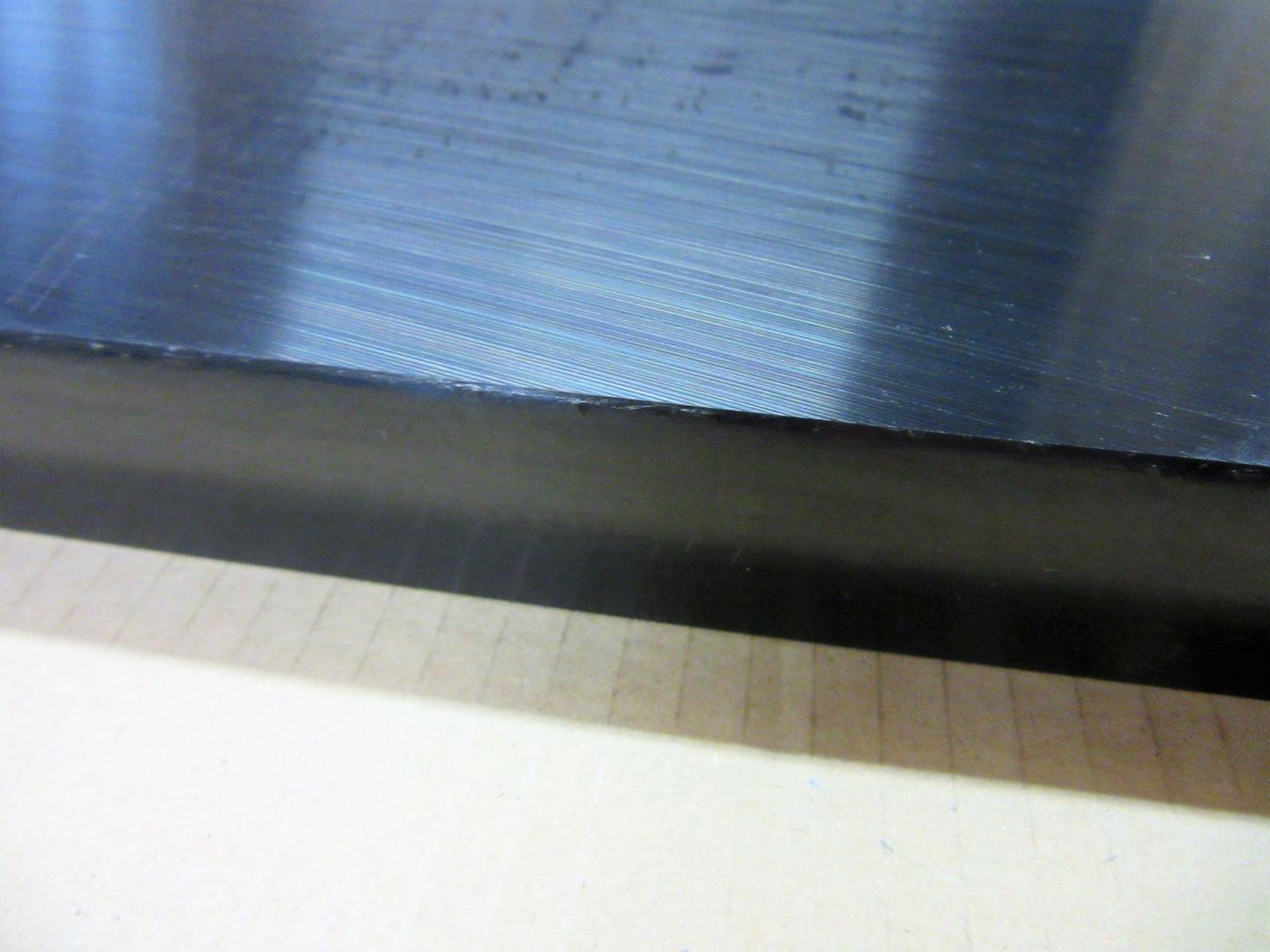 PE HD-1000 UHMW Platte 30mm Schwarz 494 x 494mm Vollmaterial Techn. Kunststoff