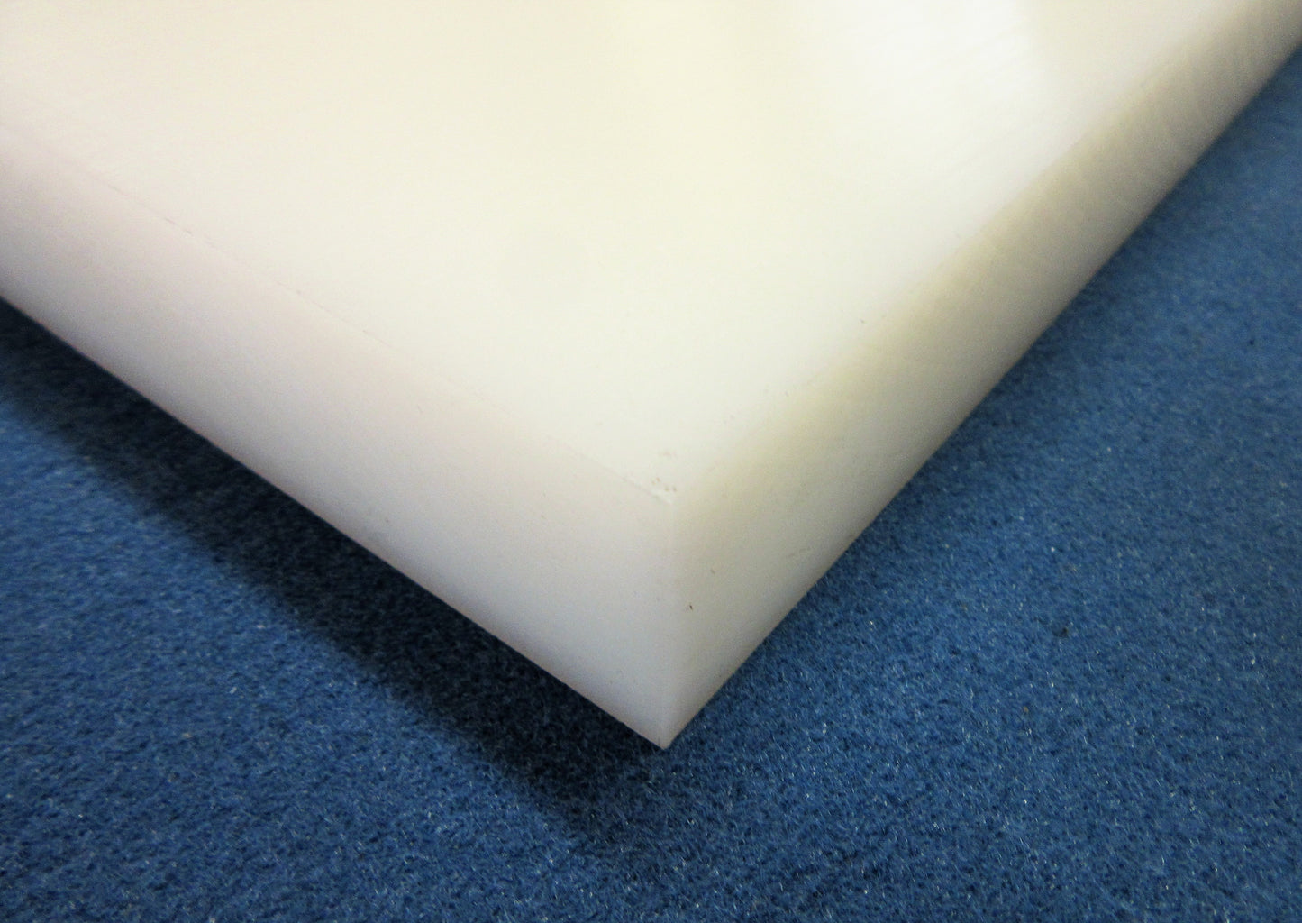 PE HD-1000 UHMW Platte 30mm 796 x 581mm Natur Vollmaterial Technischer Kunststoff