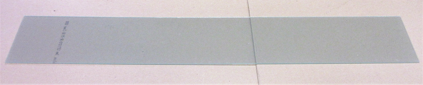 Acryl XT Platte 3mm Zuschnitt 1022x153mm, Kunststoffglas Schlagzäh Nr. 610 klar