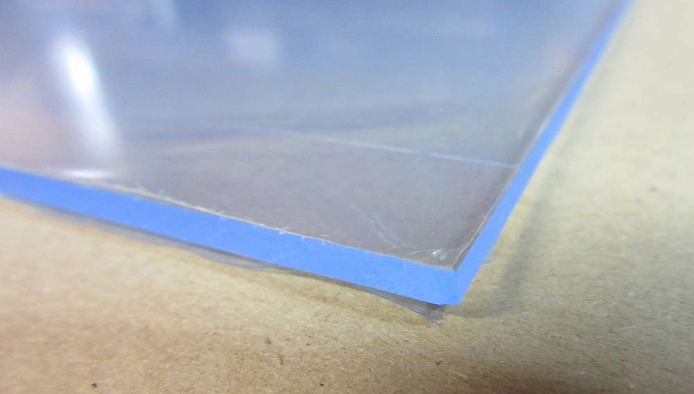 Acryl XT Platte 3mm Zuschnitt 1059/1020 x 492mm Kunststoffglas Acrylglas klar