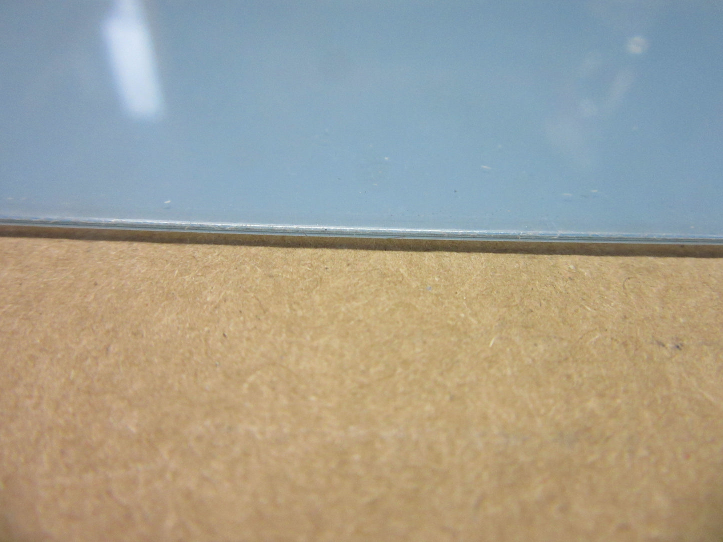 PET-A Lumex® Platte 0,8mm Zuschnitt 794 x 200mm farblos Transp. Tiefziehmaterial