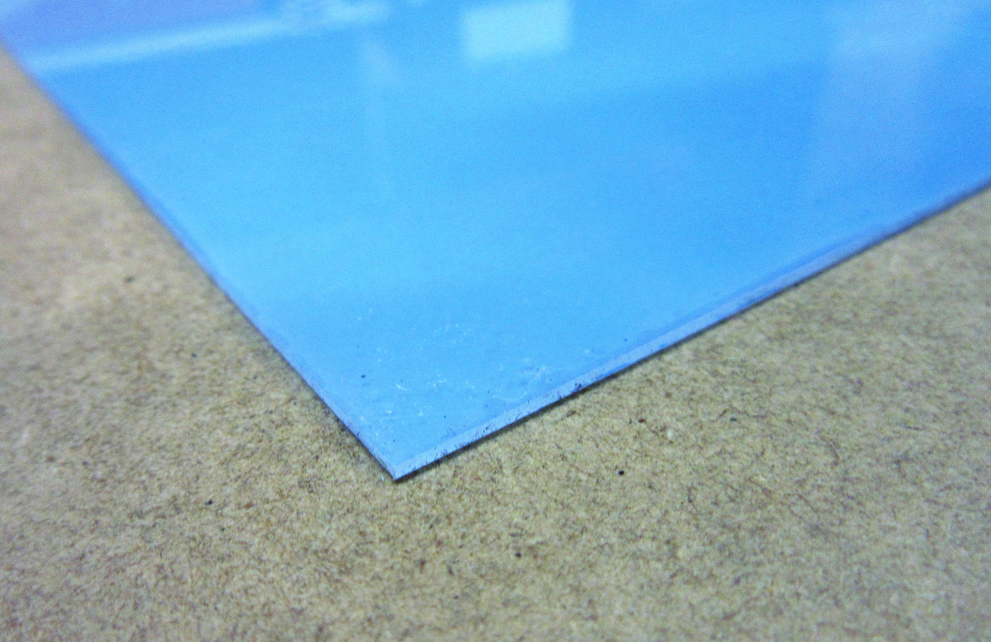 PET-A Platte 1,5mm Zuschnitt DIN A4 297 x 210mm Kunststoffglas klar Lumex®