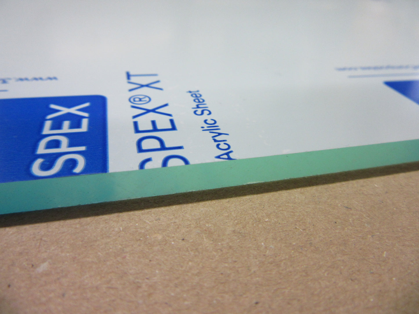 Acryl XT Platte 5mm Zuschnitt 500 x 294mm Kunststoffglas Acrylglas transparent