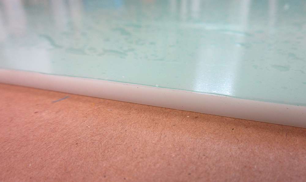 Acryl XT-Platte 4mm Zuschnitt 768 x 559mm WO 026 Opal weiß Kunststoffglas Acrylglas
