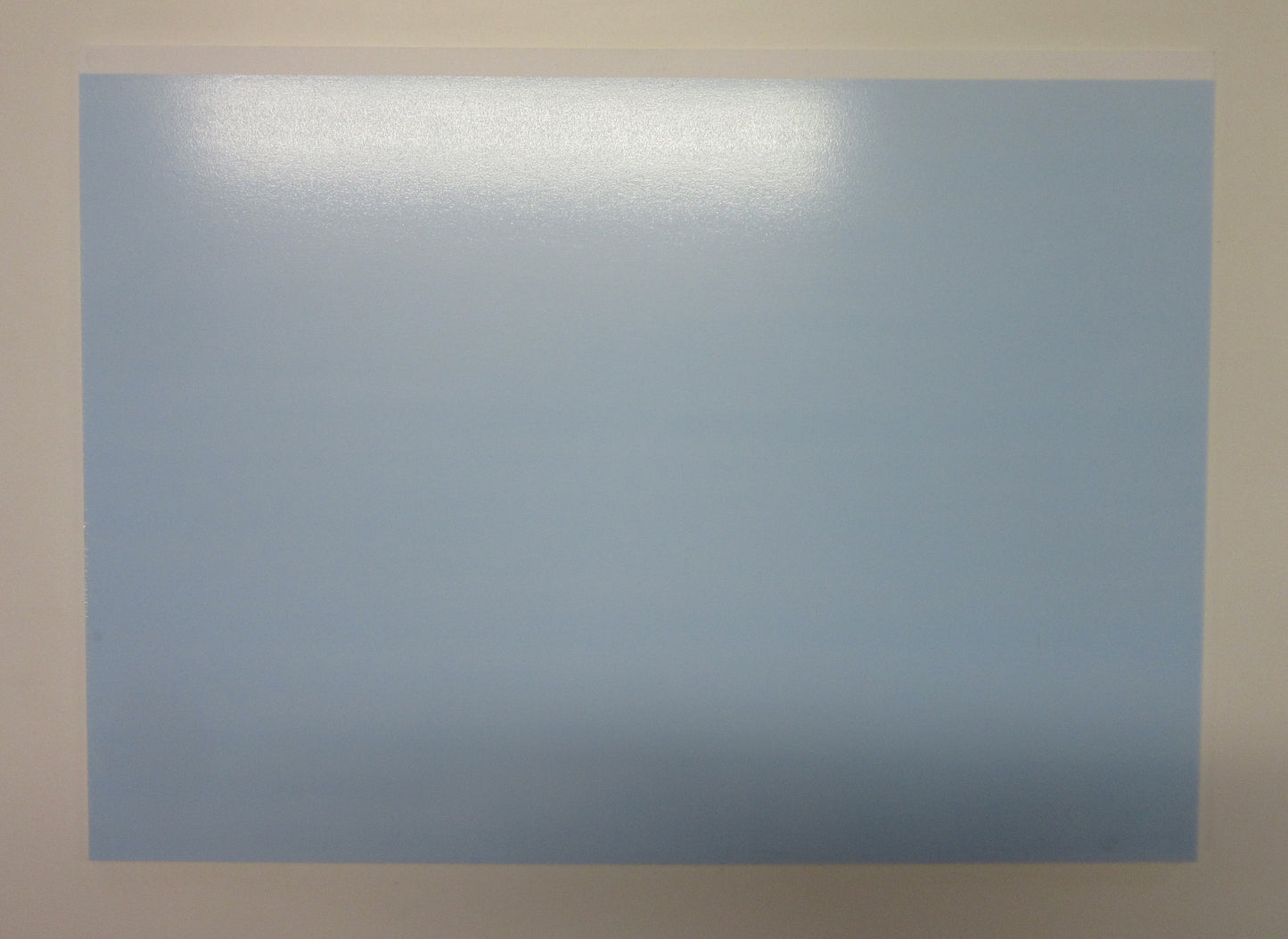 PVC Hartschaumplatte 6mm Zuschnitt weiß 460 x 335mm - Kunststoff Platte
