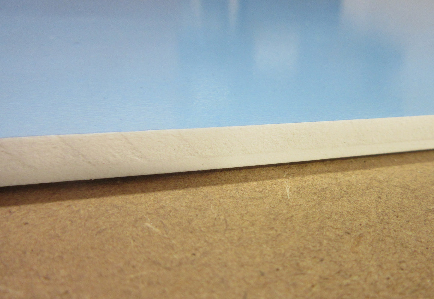 PVC Hartschaumplatte 6mm Zuschnitt weiß 463 x 120mm Kunststoff Platte