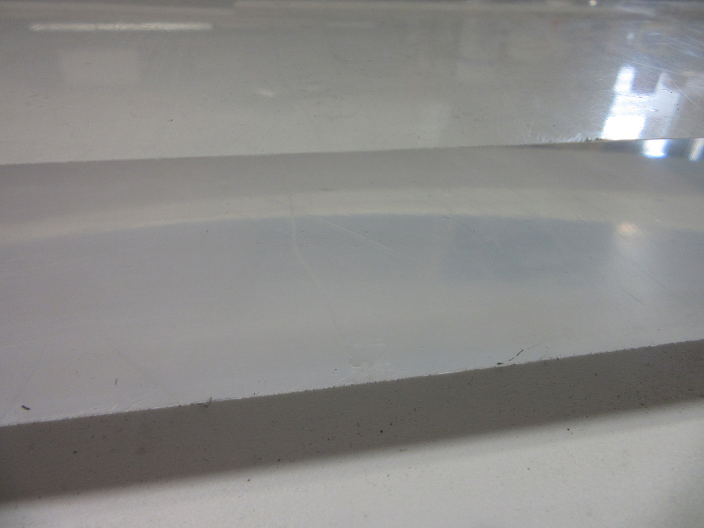 Acryl GS-Block 40mm 876 x 329mm gegossenes Acrylglas Witterungsbeständig