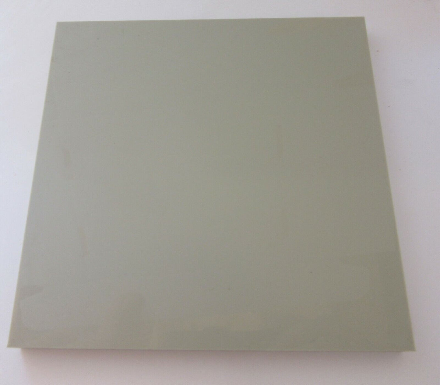 PP-H AlphaPlus® Platte 12mm Grau 142 x 142mm Vollmaterial Kunststoff