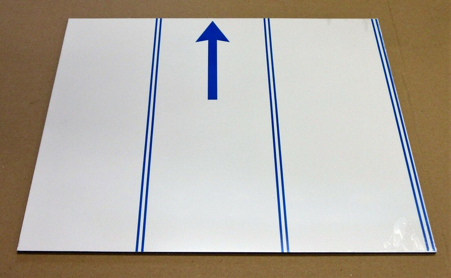 Alu-Verbundplatte 4mm Zuschnitt 372 x 299mm, Deckschicht 0,3mm in weiß DIBOND®