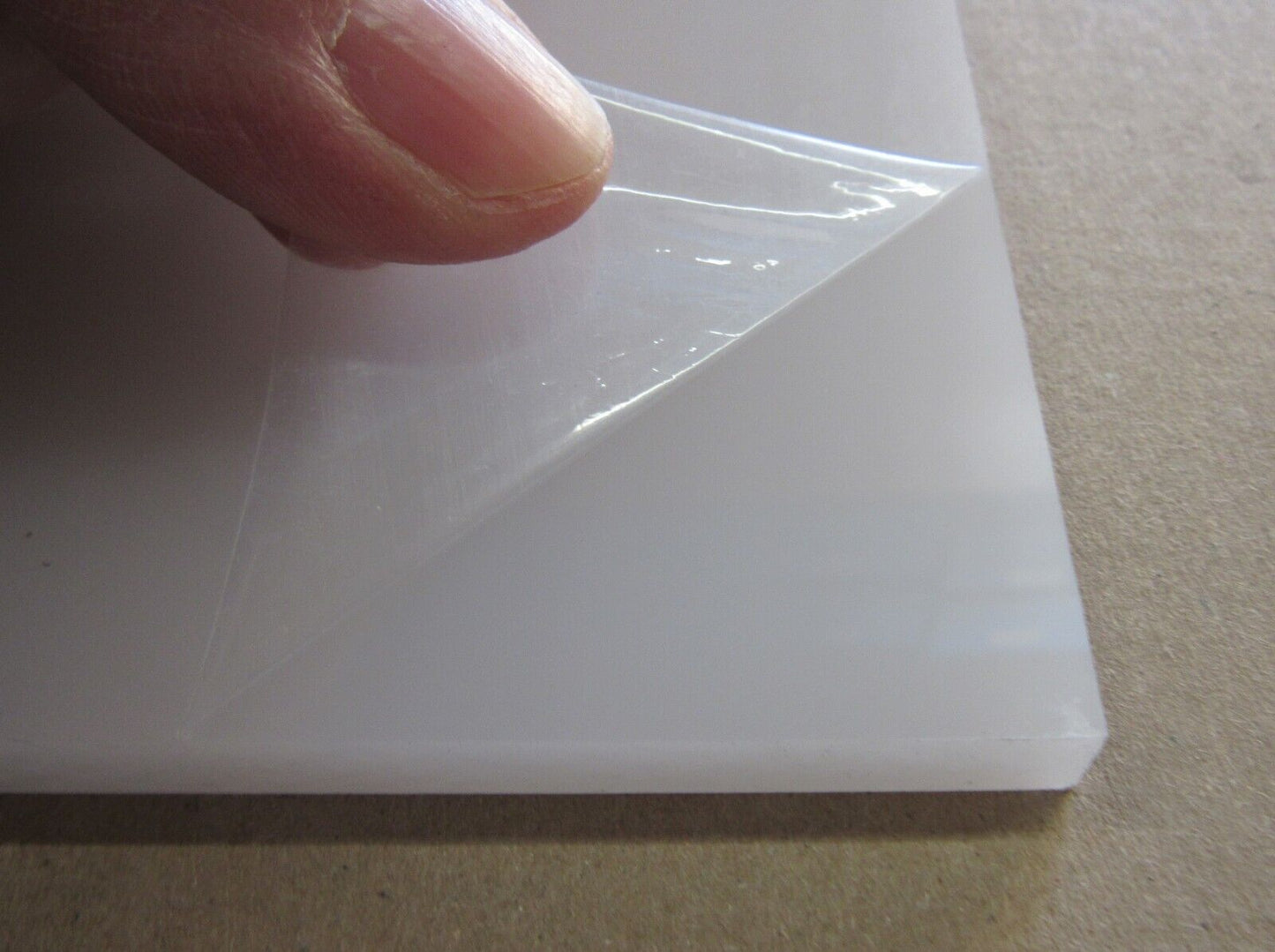 Acryl GS-Platte 8mm Zuschnitt 410 x 295mm Opal weiß Kunststoffglas Acrylglas