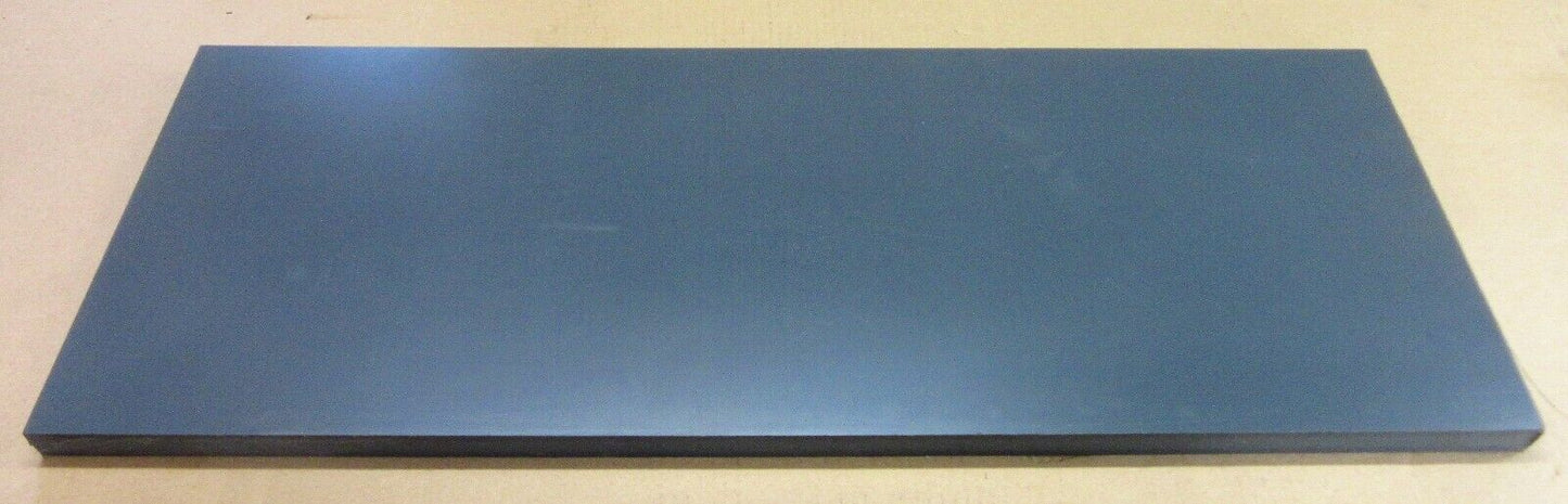 PVC-U CAW Platte 25mm Dunkelgrau Zuschnitt 800 x 365mm Technischer Kunststoff