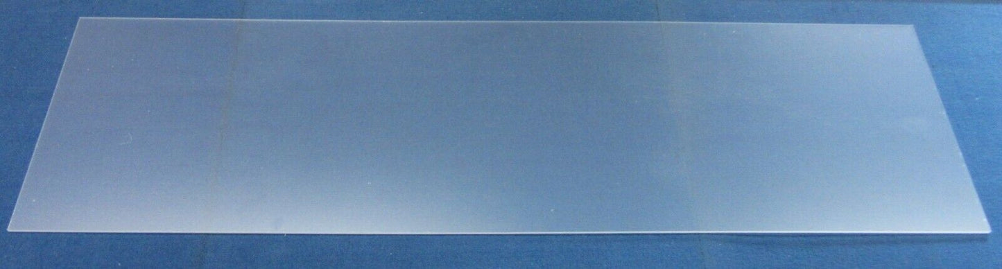 Perspex® CC-Platte 3mm 1000 x 263mm Zuschnitt Kunststoffglas Acrylglas Transparent