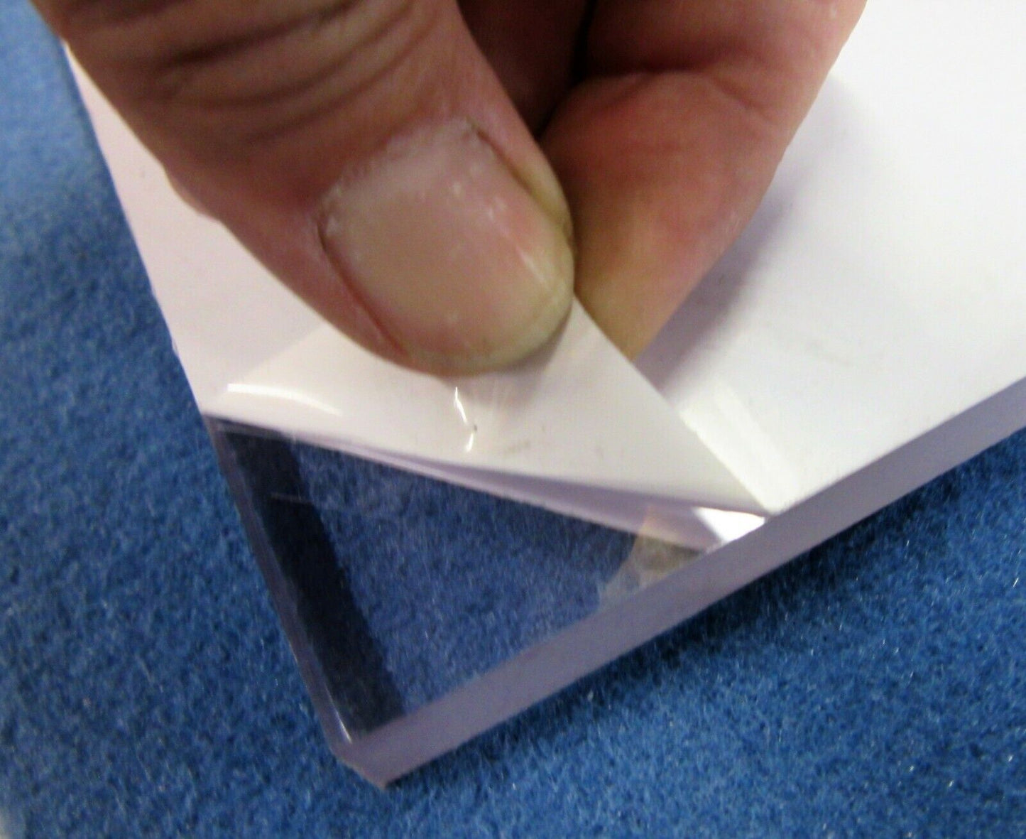 PC UV Platte 12mm Zuschnitt 556 x 343mm Polycarbonat Kunststoffglas transparent