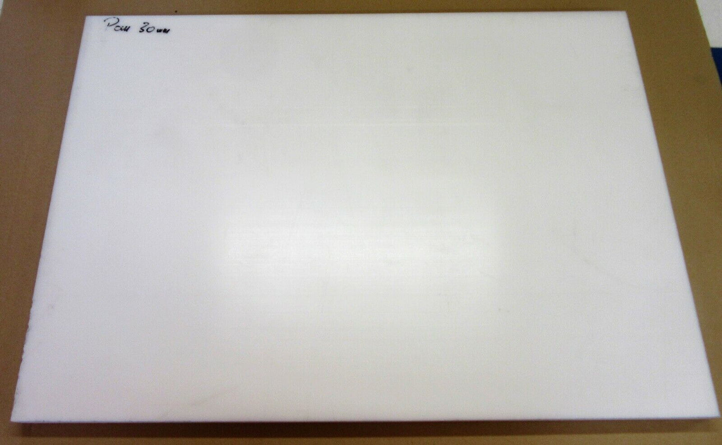 POM-C-Platte 30mm Natur Zuschnitt 869 x 618mm Vollmaterial Technischer Kunststoff