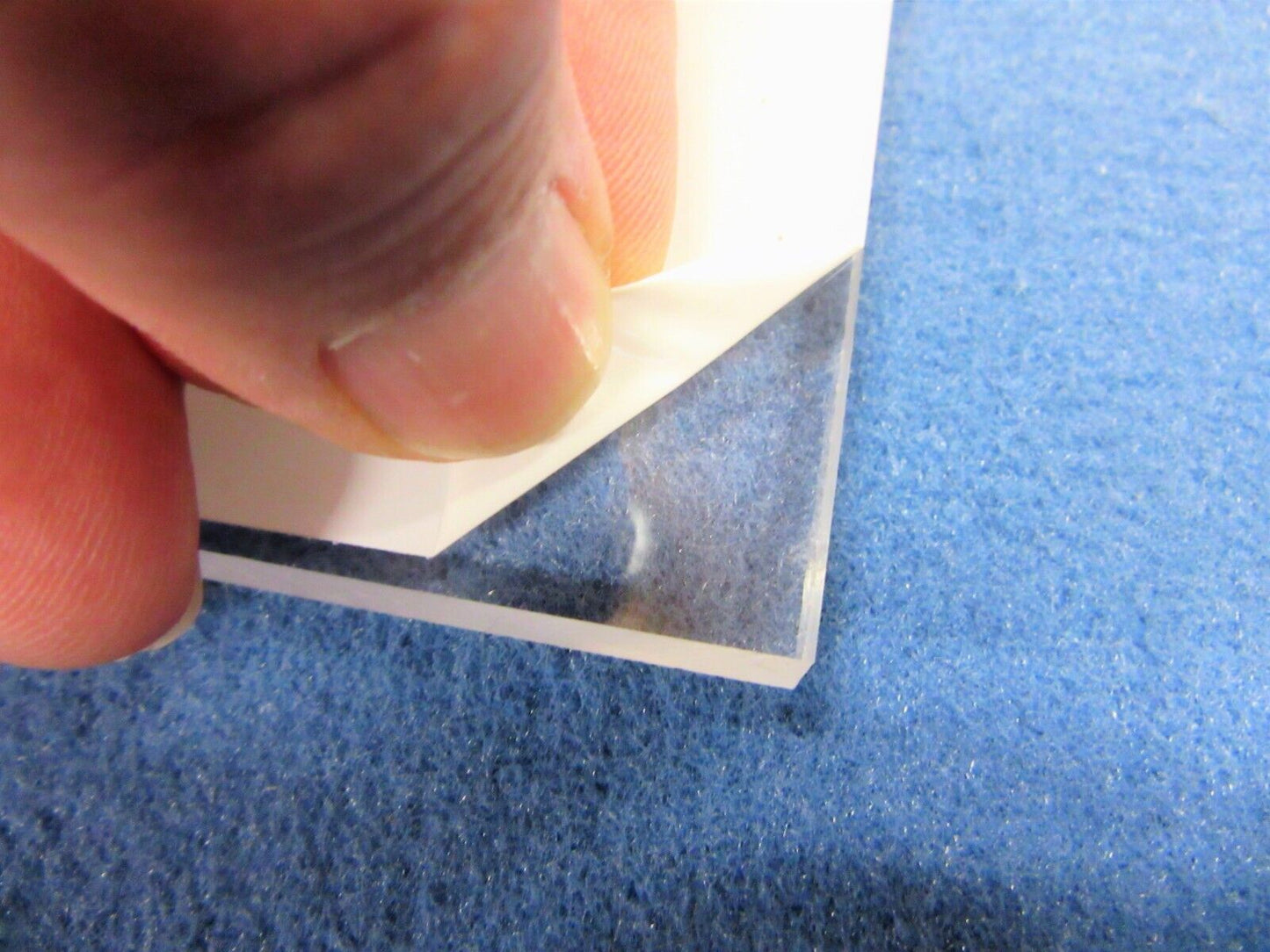 Acryl GS-Platte 6mm Zuschnitt 289 x 208mm Kunststoffglas, Transparent Acrylglas