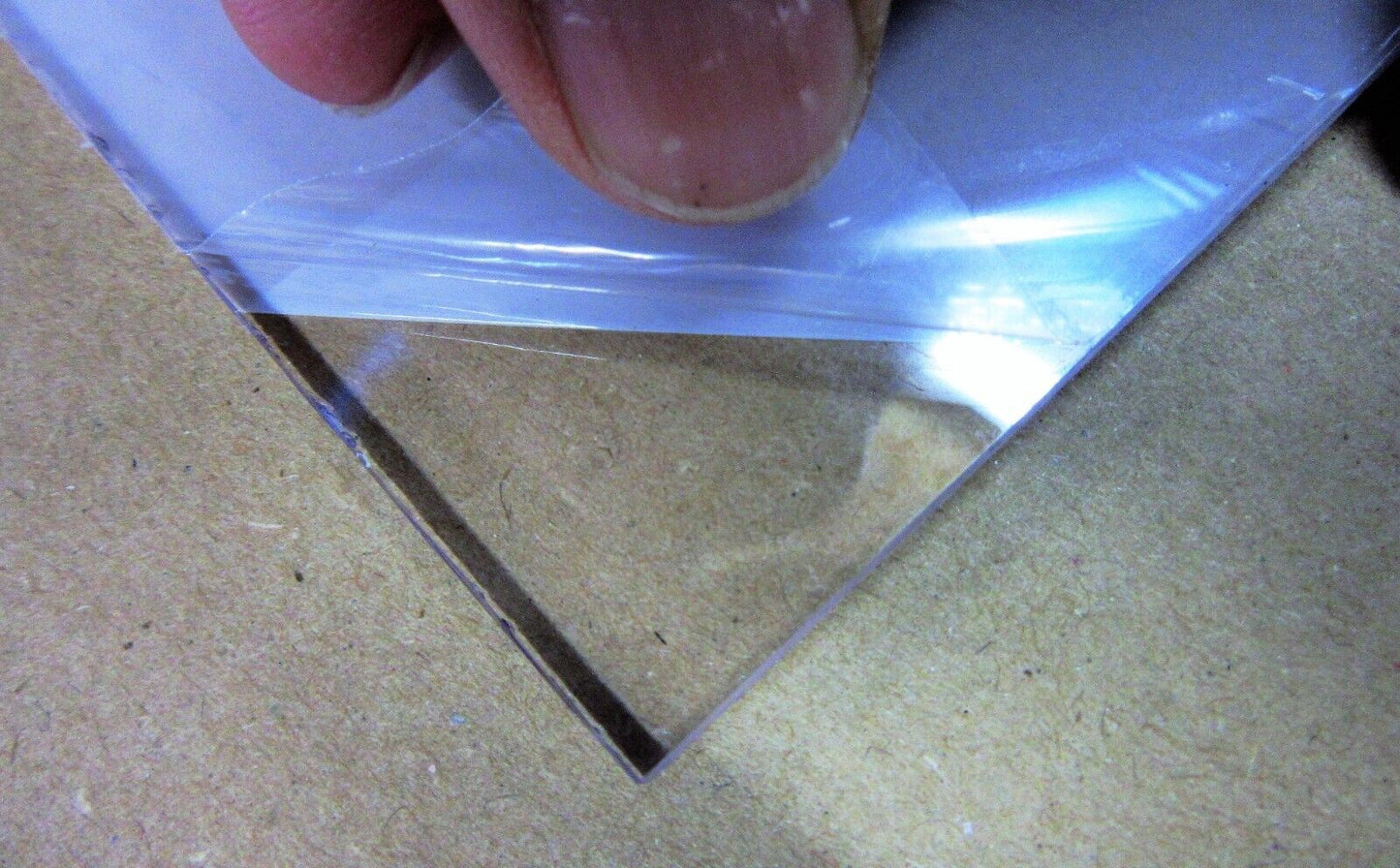 PET-G Lumex® Platte 6mm Zuschnitt 488 x 420mm Kunststoffglas transparent