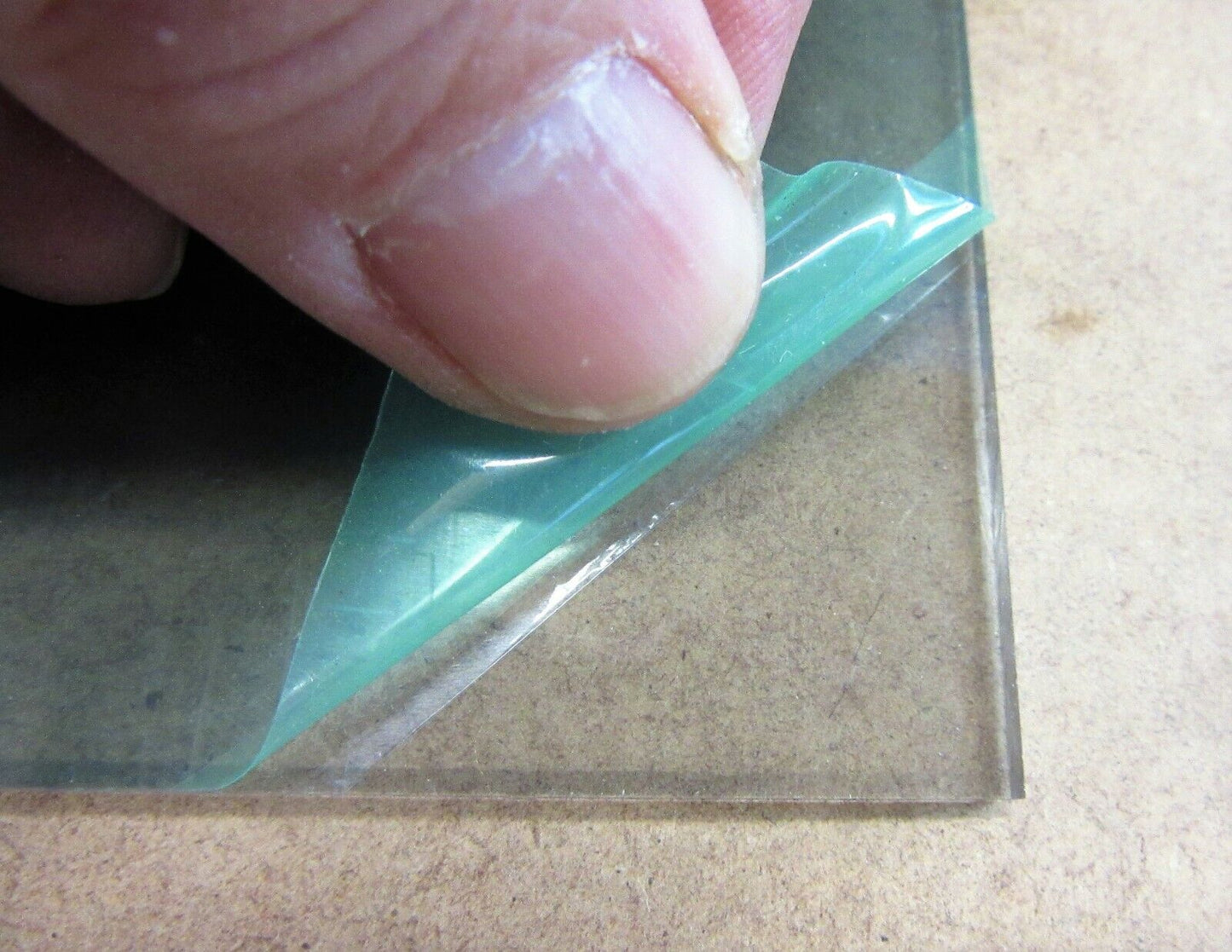 Acryl XT-Platte 2,9mm Softtone Grau 610 x 188mm Kunststoffglas Transparent