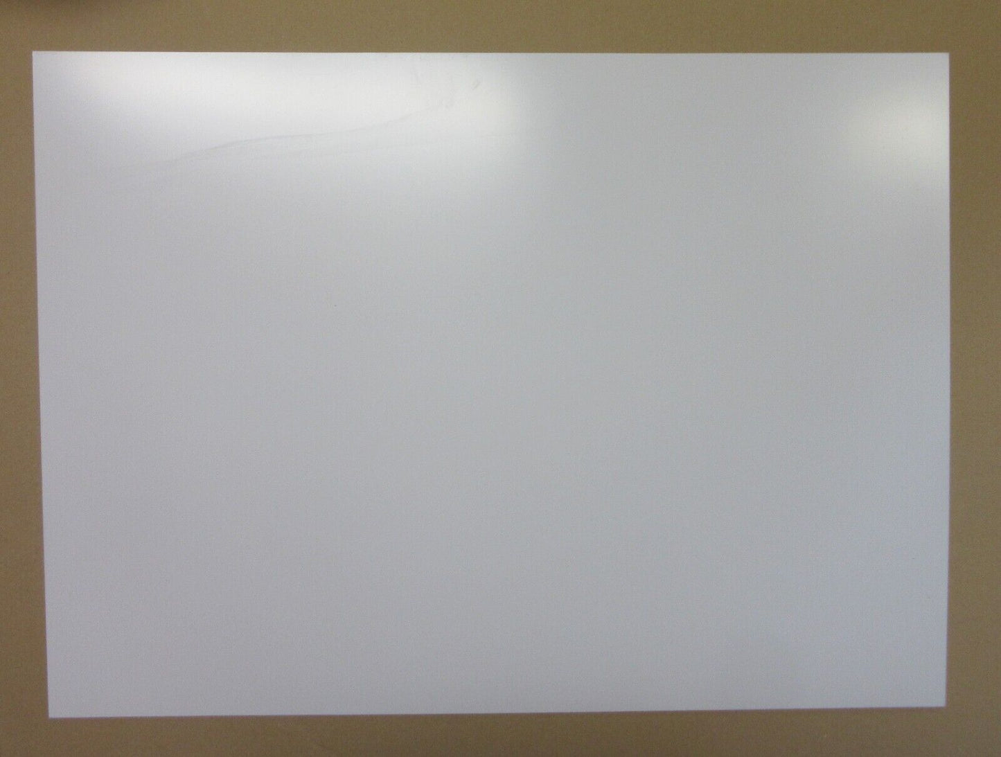 Polystyrol-Platte 2mm 940 x 735mm Weiß matt Kunststoff HIPS-Platte