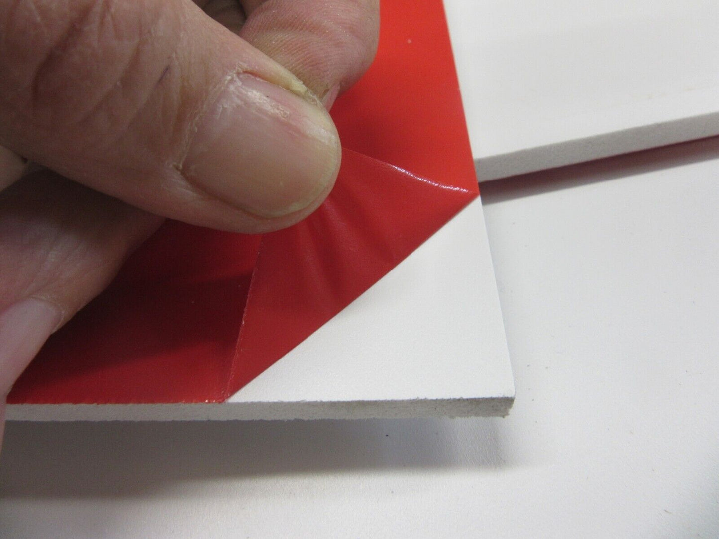 PVC Hartschaumplatte 6mm Zuschnitt weiß 800 x 193mm Simopor S Kunststoff Platte