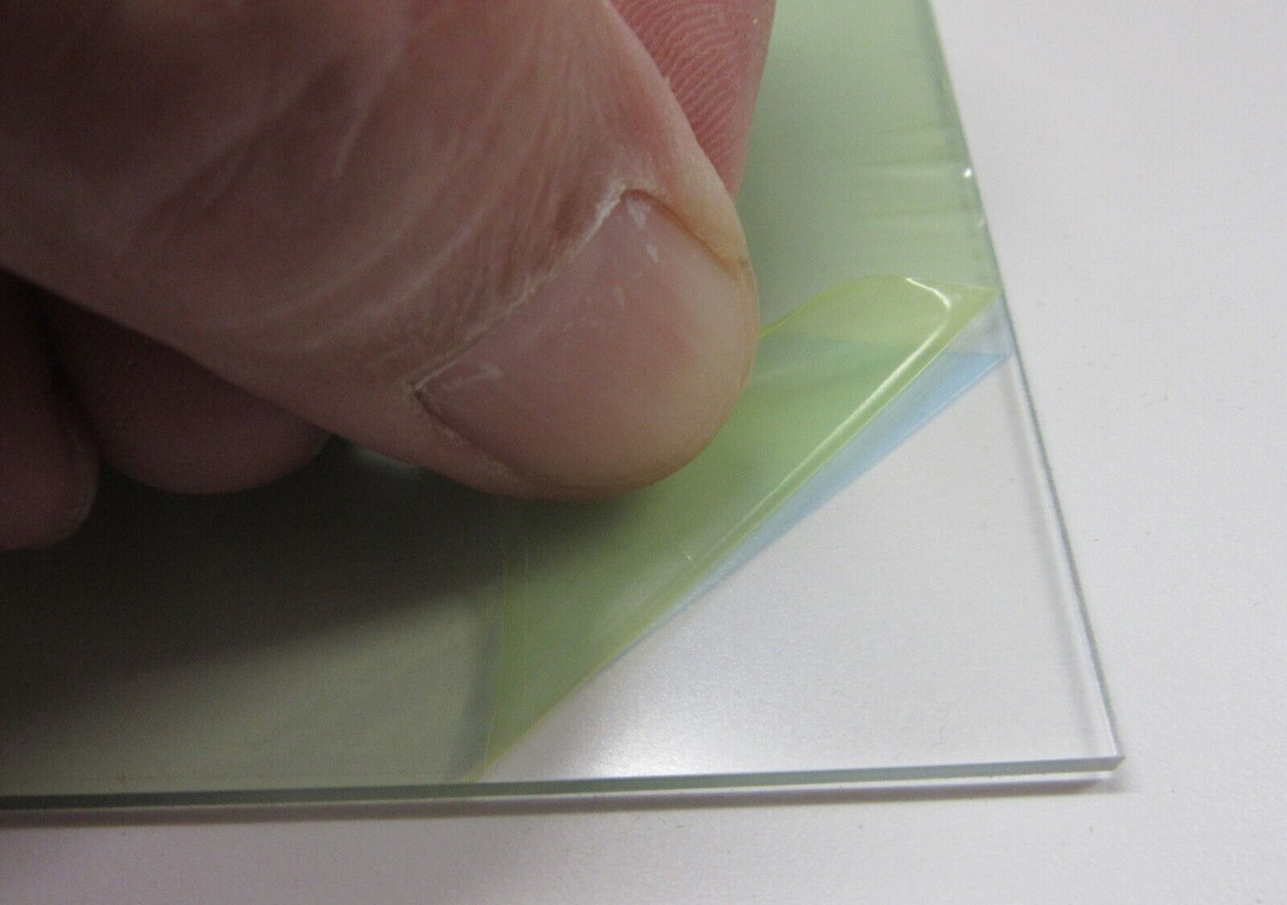 PET-A Platte 2mm Axpet® NR clear 099 Zuschnitt 297 x 215mm Kunststoffplatte