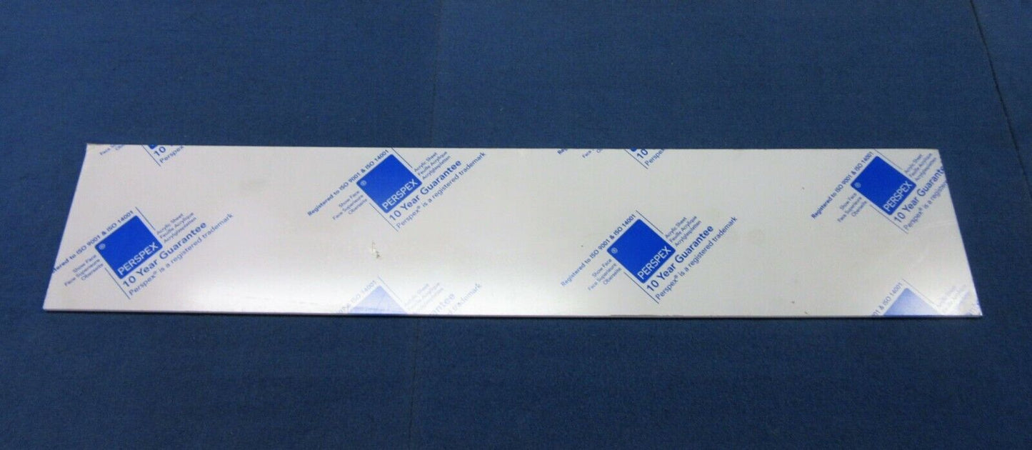 Acryl GS-Platte 5mm Zuschnitt 720 x 146mm Kunststoffglas, Transparent Acrylglas