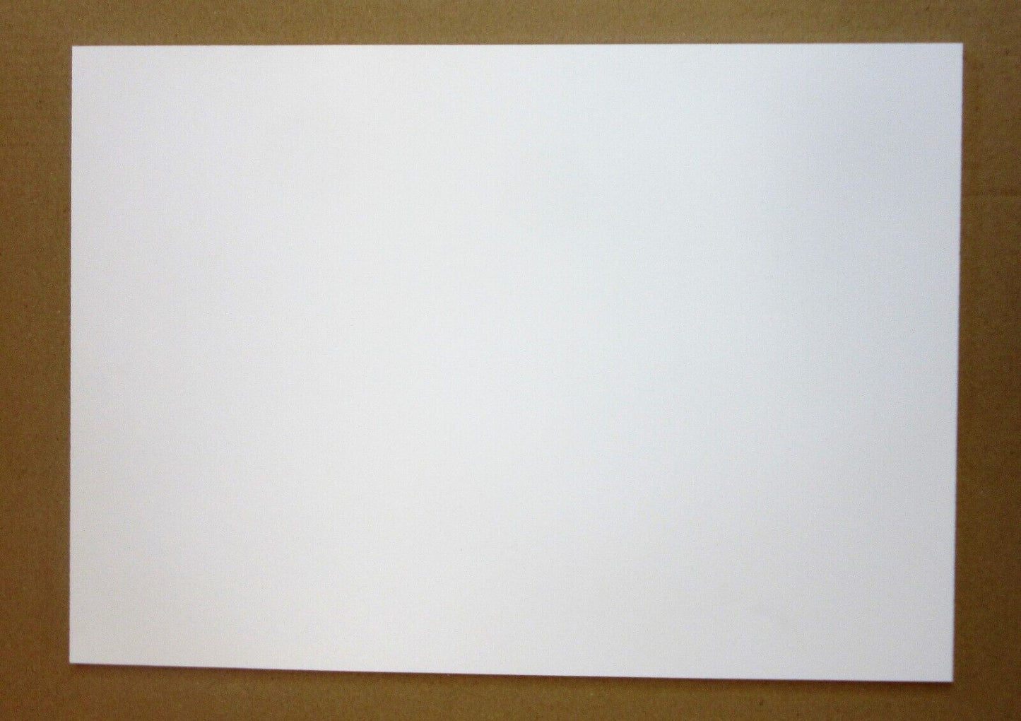 PVC Hartschaumplatte 5mm Zuschnitt weiß DIN A3 420 x 297mm - KömaPrint®