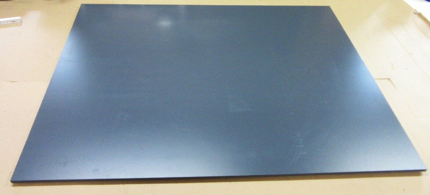 PVC-U CAW Platte 10mm Dunkelgrau Zuschnitt 944 x 733mm Technischer Kunststoff