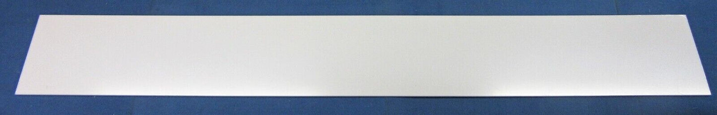 Acryl XT Platte 4mm Zuschnitt 1380 x 180mm Kunststoffglas, Weiß, Acrylglas