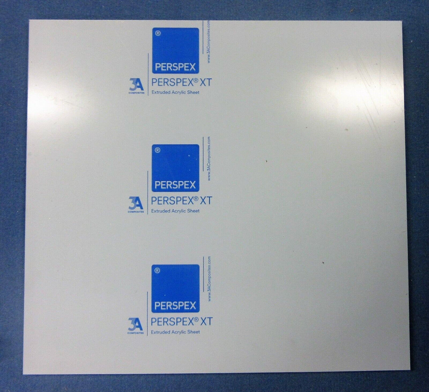 Acryl XT-Platte 8mm Zuschnitt 320 x 296mm Kunststoffglas Transparent, Acrylglas