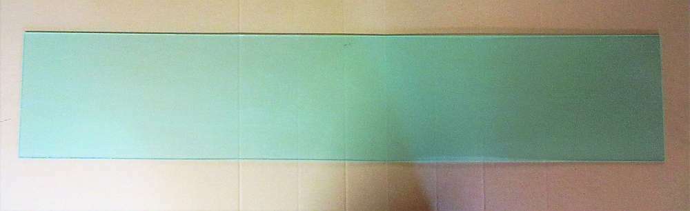 Acryl XT-Platte 3mm Zuschnitt 1062 x 206mm Kunststoffglas Transparent Acrylglas