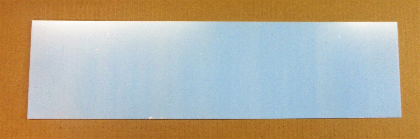 Acryl XT-Platte 2 mm Zuschnitt 512 x 135mm 026 Opal weiß PMMA Kunststoffglas