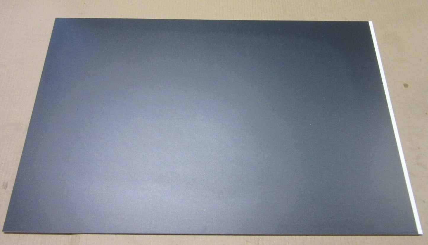 PVC Hartschaumplatte 6mm Zuschnitt schwarz lackiert 720 x 463mm Kunststoffplatte