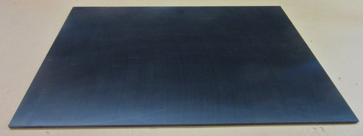 PE HD-1000 UHMW Platte 12mm Schwarz 740 x 512mm Vollmaterial Techn. Kunststoff