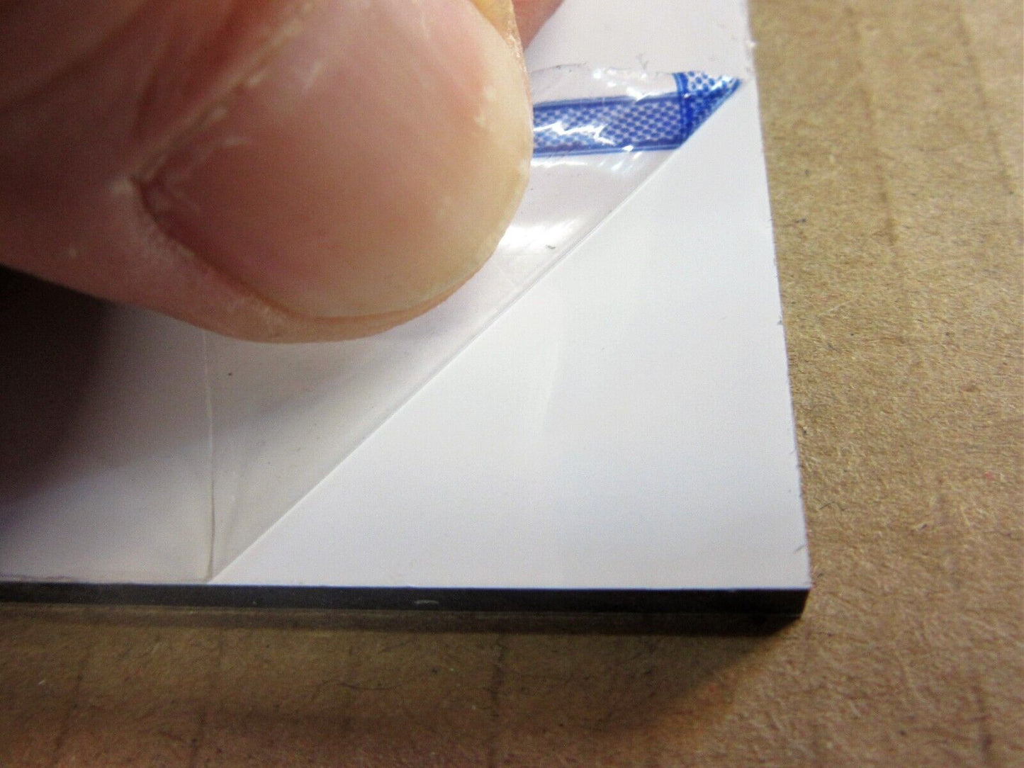 Alu-Verbundplatte 3mm weiß Zuschnitt 410x295mm Deckschicht 0,26mm matt ALUPANEL®