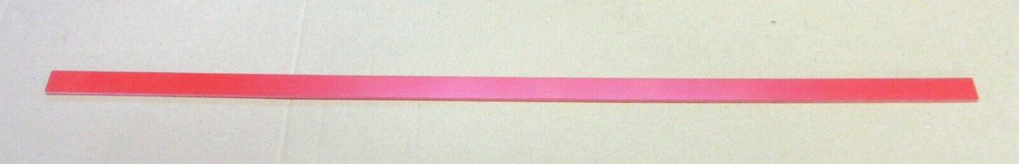 PET-G SIMOLUX Platte 3mm Streifen Zuschnitt 699 x 18mm Kunststoffglas klar