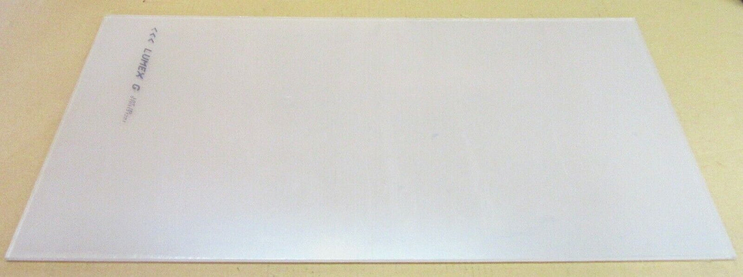 PET-G Lumex® Platte 6mm Zuschnitt 688 x 362mm Kunststoffglas transparent