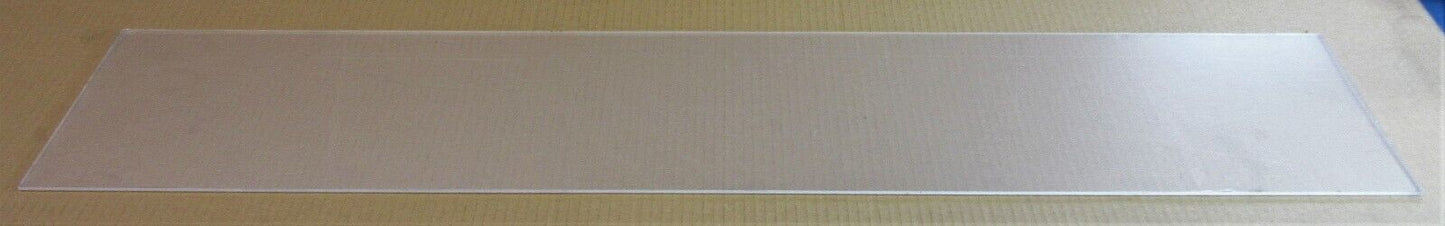 Perspex® CC-Platte 4mm 840 x 133mm Zuschnitt Kunststoffglas Acrylglas GS klar