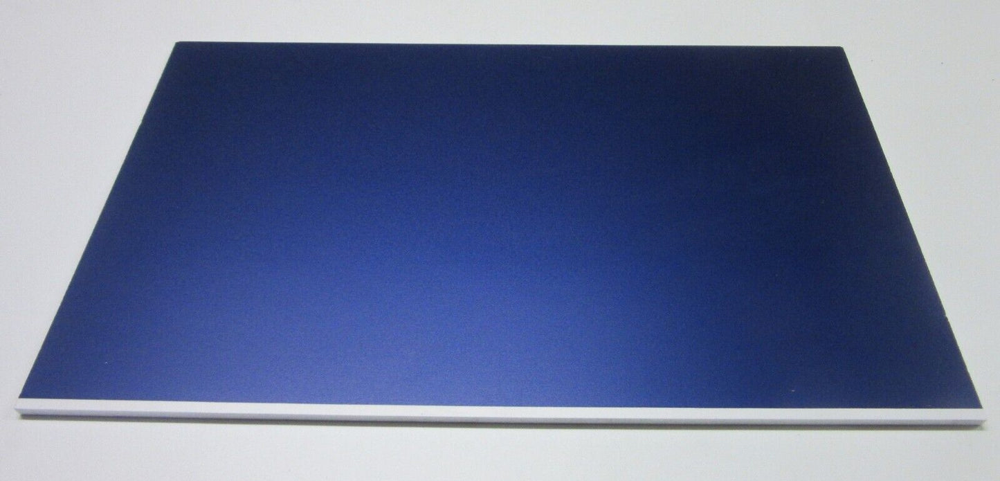 PVC Hartschaumplatte 6mm Zuschnitt Dunkelblau lackiert 400 x 253mm Kunststoffplatt
