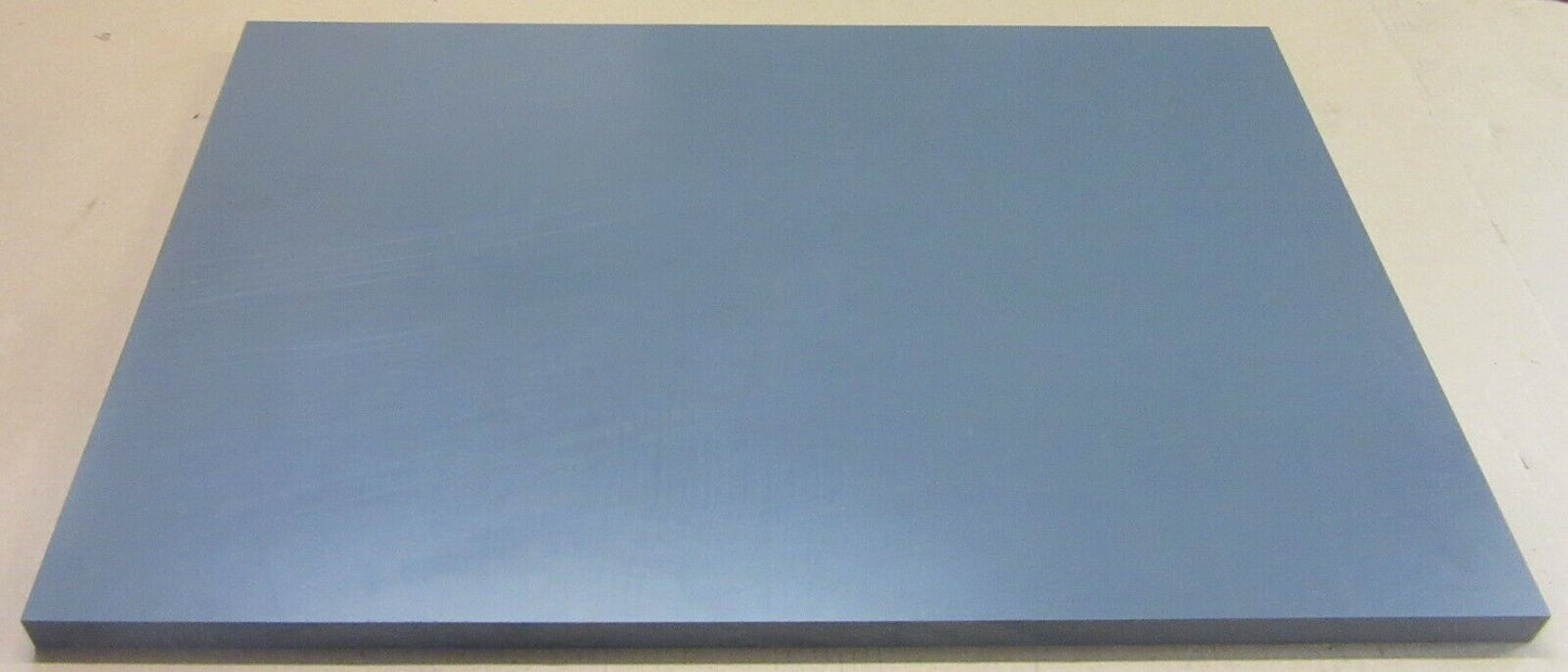 PVC-U CAW Platte 25mm Dunkelgrau Zuschnitt 752 x 500mm Technischer Kunststoff