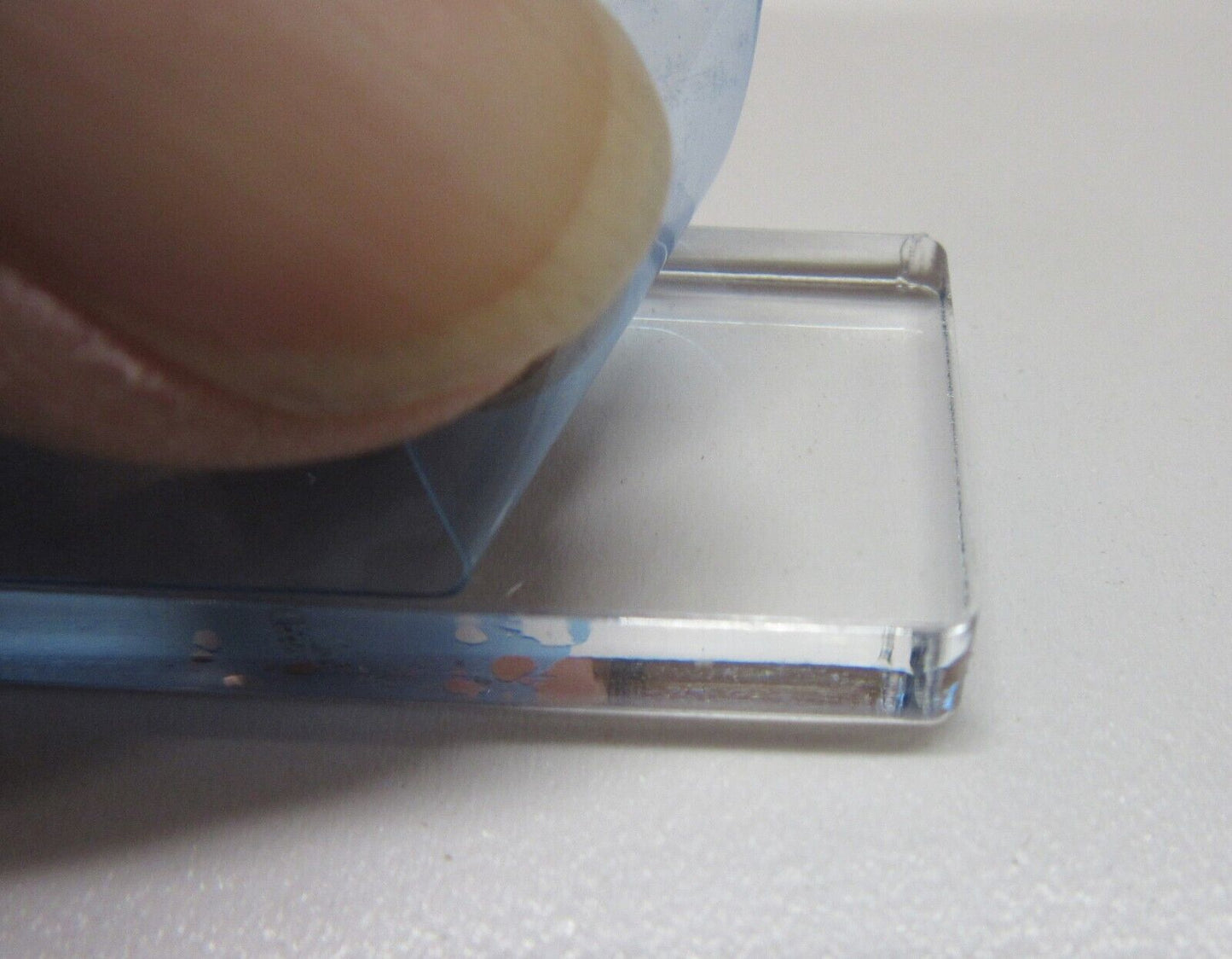 Acryl XT Platte 5mm Zuschnitt 192 x 20mm Kanten poliert Acrylglas-Stäbchen